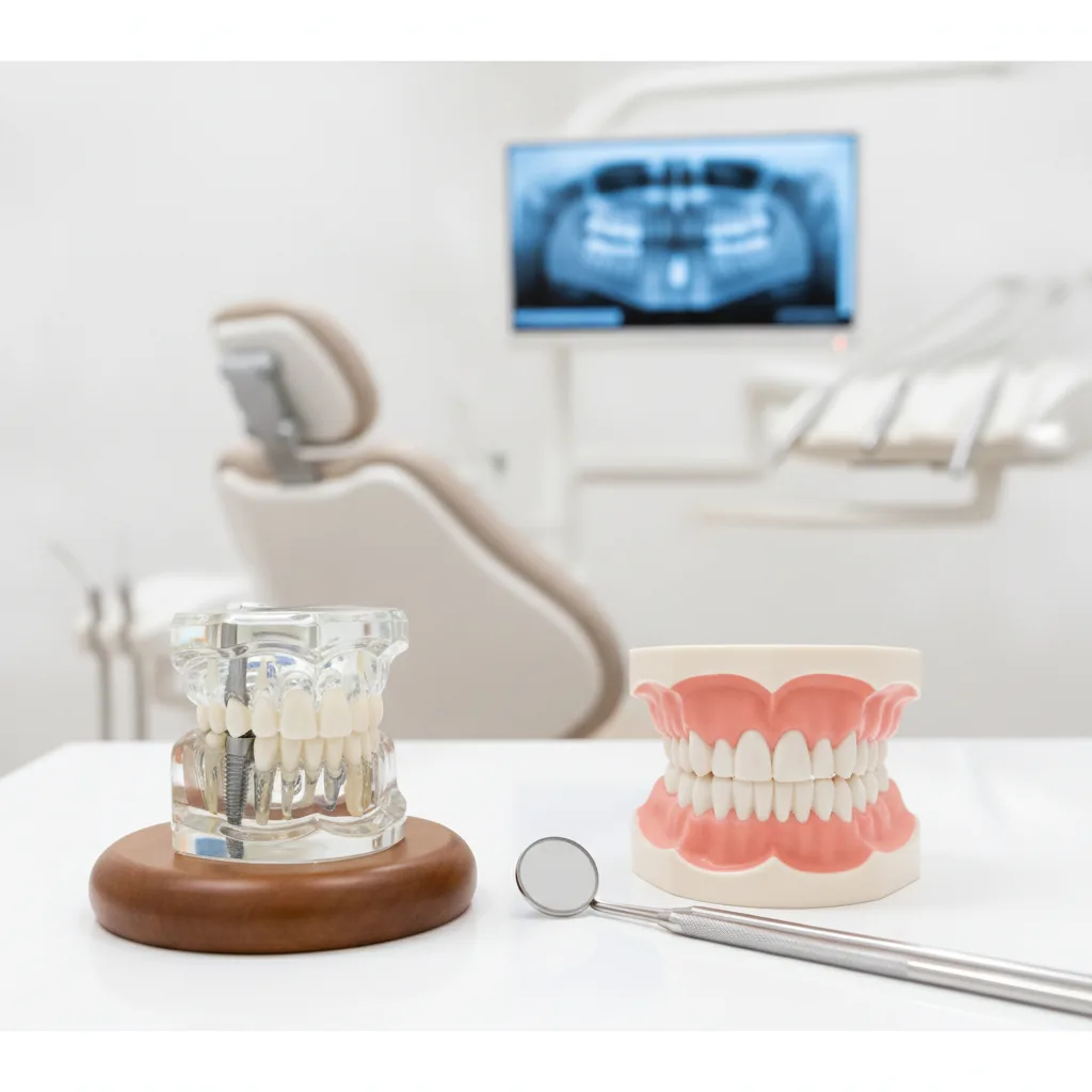 Diferença entre Implante Dentário e Prótese em Osório RS