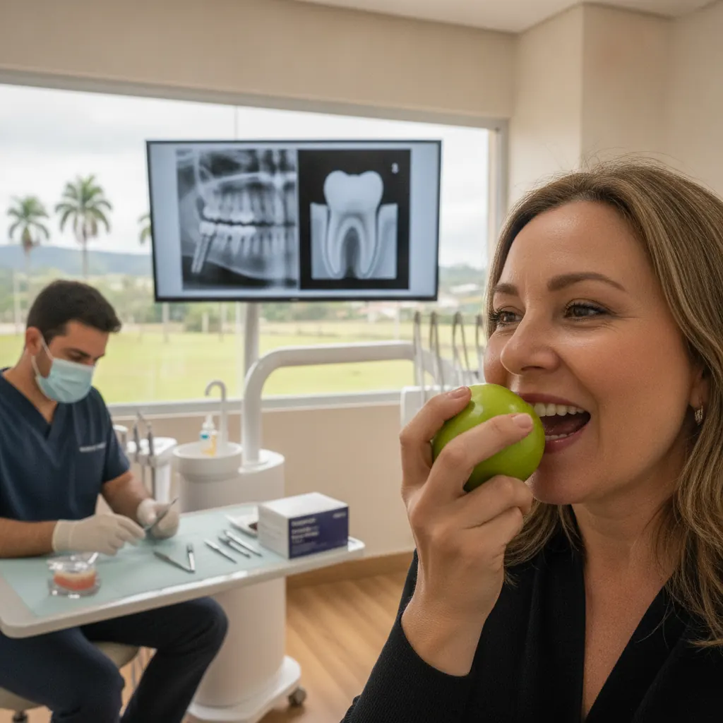 Implante Dentário Melhora a Mastigação em Osório RS